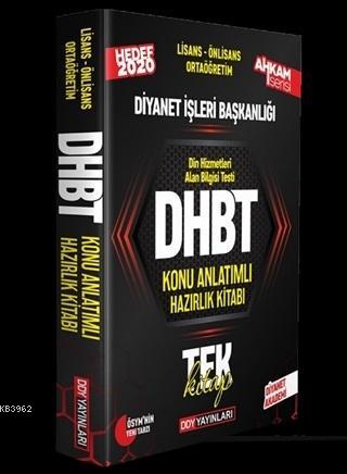 2020 DHBT Ahkam Serisi Tüm Adaylar Konu Anlatımlı Hazırlık Kitabı | Ko