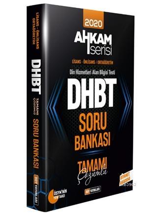 2020 DHBT Ahkam Serisi Tüm Adaylar Soru Bankası | Kolektif | DDY Yayın