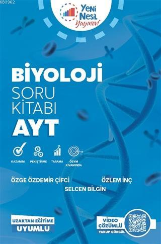 2021 AYT Biyoloji Soru Kitabı | Selcen Bilgin | Yeni Nesil Yayınları