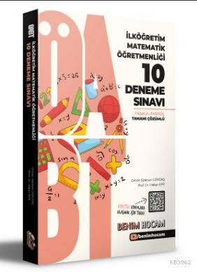 2021 ÖABT İlköğretim Matematik Öğretmenliği Tamamı Çözümlü 10 Fasikül 