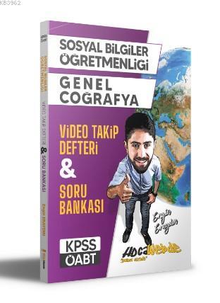 2021 Sosyal Bilgiler Öğretmenliği Genel Coğrafya Video Takip Defteri v