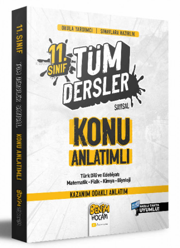 2022 11. Sınıf Sayısal Tüm Dersler Konu Anlatımı | Kolektif | Benim Ho