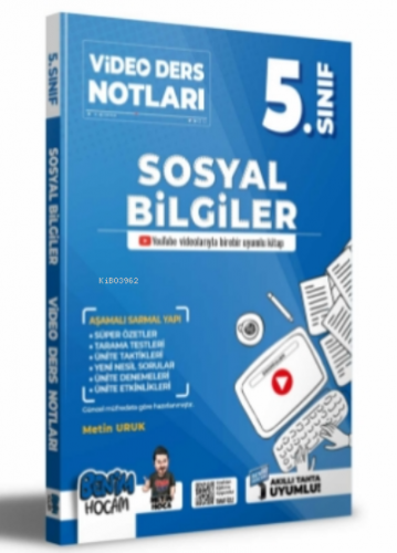 2022 5.Sınıf Sosyal Bilgiler Video Ders Notları (Konu Anlatımı) | Meti