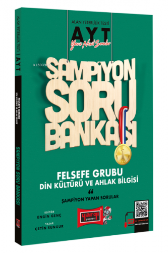 2022 AYT Şampiyon Felsefe Grubu Din Kültürü Soru Bankası | Çetin Sungu