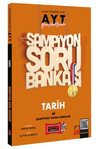 2022 AYT Şampiyon Tarih Soru Bankası | Çetin Sungur | Yargı Yayınevi