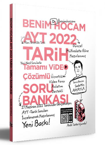 2022 AYT Tarih Tamamı Video Çözümlü Soru Bankası | Sadettin Akyayla | 