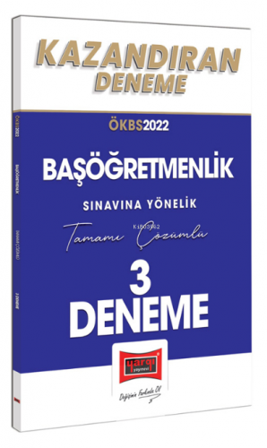 2022 Başöğretmenlik Sınavına Yönelik Tamamı Çözümlü Kazandıran 3 Denem