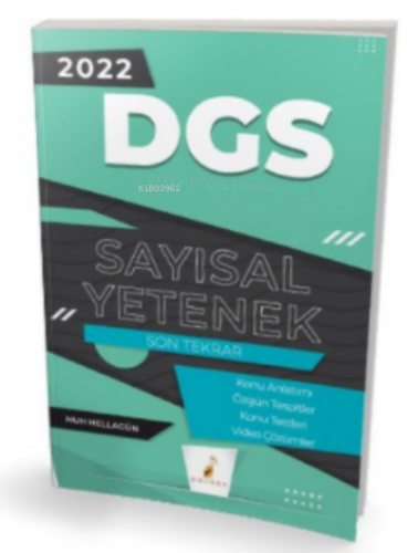 2022 DGS Sayısal Yetenek Son Tekrar Konu Anlatımı | Nuh Hellagün | Pel