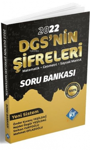 2022 DGSnin Şifreleri Soru Bankası | Kolektif | KR Akademi