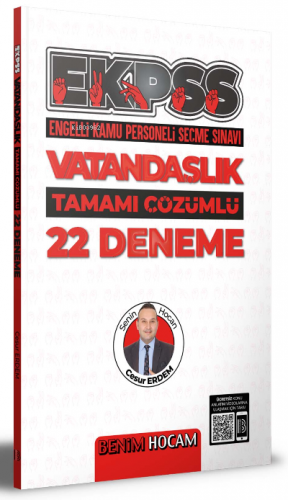 2022 EKPSS Vatandaşlık Tamamı Çözümlü 22 Deneme | Cesur Erdem | Benim 