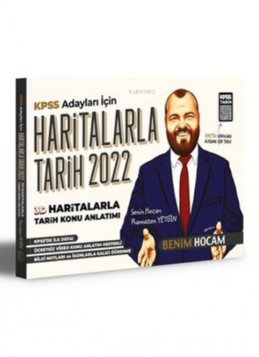 2022 KPSS 3D Haritalarla Tarih Konu Anlatımı | Kolektif | Benim Hocam 