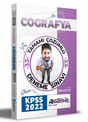 2022 KPSS Coğrafya Tamamı Çözümlü 33 Deneme | Engin Eraydın | HocaWebd