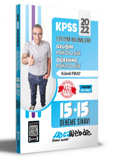 2022 KPSS Eğitim Bilimleri Gelişim Psikolojisi ve Öğrenme Psikoloji 15