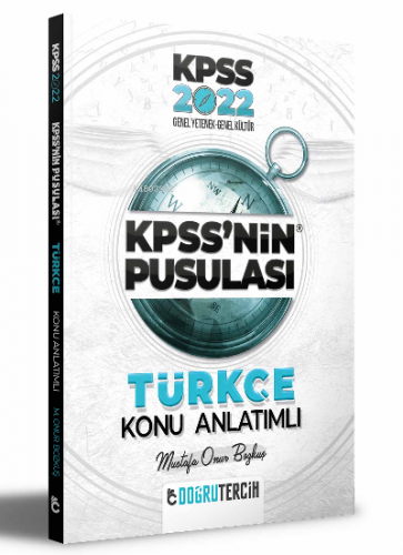 2022 KPSS'NİN Pusulası Türkçe Konu Anlatımı | Mustafa Onur Bozkuş | Do