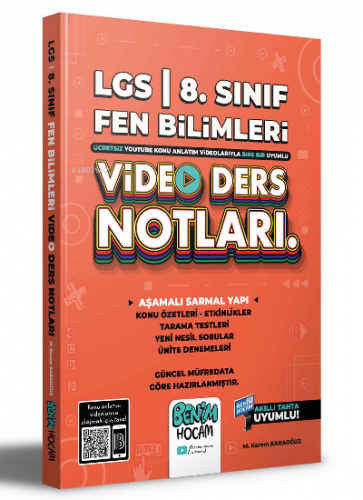 2022 LGS 8.Sınıf Fen Bilimleri Video Ders Notları (Konu Anlatımı) | M.