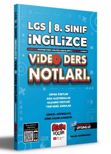 2022 LGS 8.Sınıf İngilizce Video Ders Notları (Konu Anlatımı) | Hande 