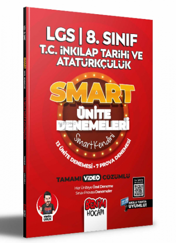 2022 LGS 8. Sınıf Smart İnkılap Tarihi Deneme Sınavları | Metin Uruk |