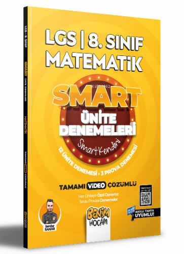 2022 LGS 8. Sınıf Smart Matematik Deneme Sınavları | Serdar Sanar | Be