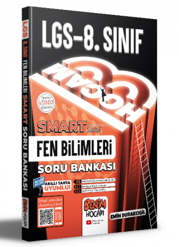 2022 LGS Fen Bilimleri Smart Soru Bankası Benim Hocam Yayınları | Emin