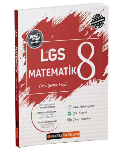 2022 LGS Matematik Ders İşleme Föyü | Kolektif | Pegem Akademi Yayıncı