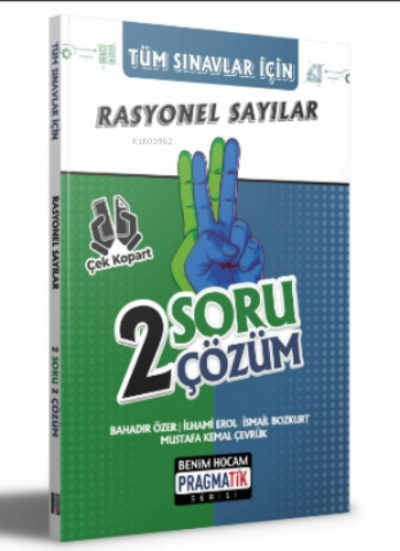 2022 Tüm Sınavlar İçin Rasyonel Sayılar 2 Soru 2 Çözüm Fasikülü;Pragma