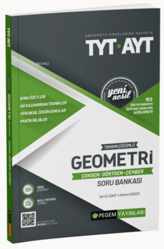 2022 TYT-AYT Tamamı Çözümlü Geometri ( Çokgen-Dörtgen-Çember ) Soru Ba