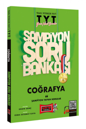 2022 TYT Coğrafya Şampiyon Soru Bankası | Esma Setenay Kaya | Yargı Ya