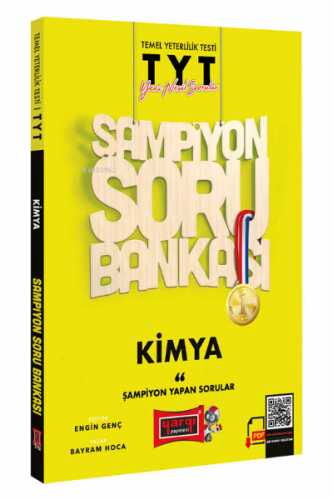 2022 TYT Kimya Şampiyon Soru Bankası | Bayram Hoca | Yargı Yayınevi