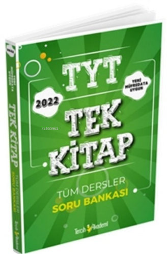 2022 TYT Tek Kitap Tüm Dersler Soru Bankası | Kolektif | Tercih Akadem