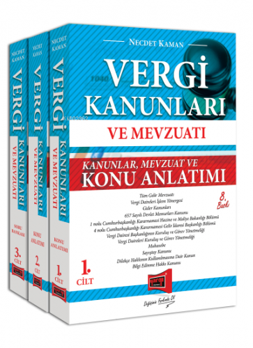 2022 Vergi Kanunları ve Mevzuatı | Necdet Kaman | Yargı Yayınevi