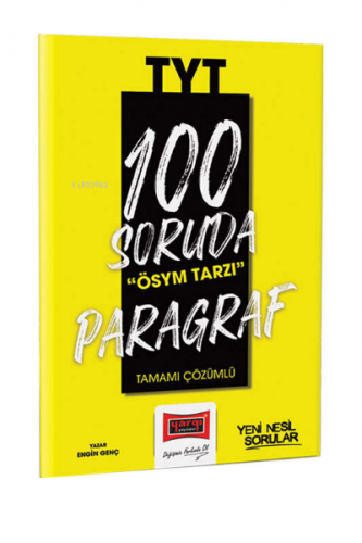 2023 100 Soruda ÖSYM Tarzı TYT Paragraf Tamamı Çözümlü Soru Bankası | 