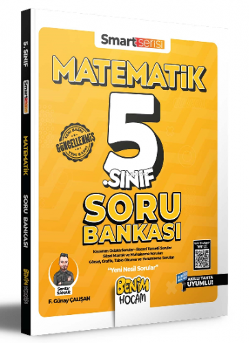 2023 5. Sınıf Matematik Soru Bankası | Serdar Sanar | Benim Hocam Yayı