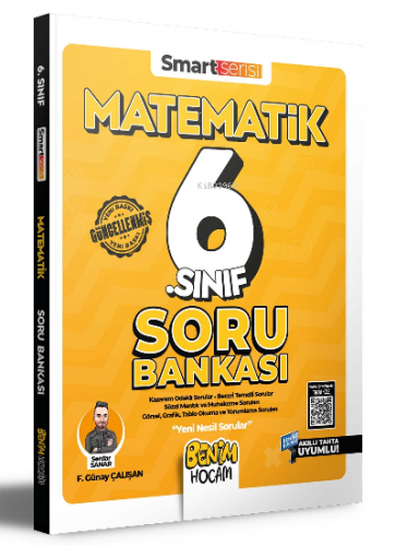 2023 6. Sınıf Matematik Soru Bankası | Serdar Sanar | Benim Hocam Yayı