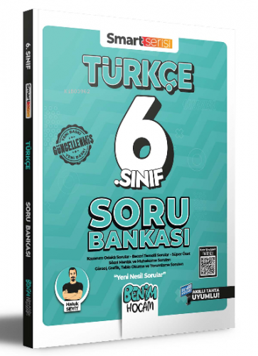 2023 6. Sınıf Türkçe Soru Bankası | Haluk Seyit | Benim Hocam Yayınlar