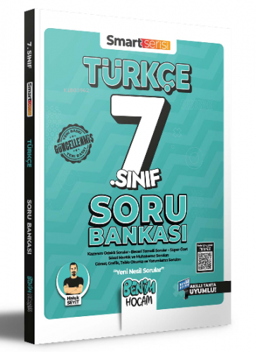 2023 7. Sınıf Türkçe Soru Bankası | Haluk Seyit | Benim Hocam Yayınlar