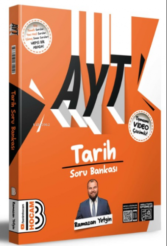 2023 AYT Tarih Tamamı Video Çözümlü Soru Bankası | Ramazan Yetgin | Be