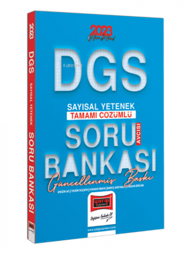 2023 DGS Soru Avcısı Tamamı Çözümlü Sayısal Yetenek Soru Bankası | Eng