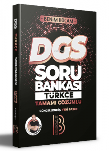 2023 DGS Türkçe Tamamı Çözümlü Soru Bankası | Kadir Başar | Benim Hoca