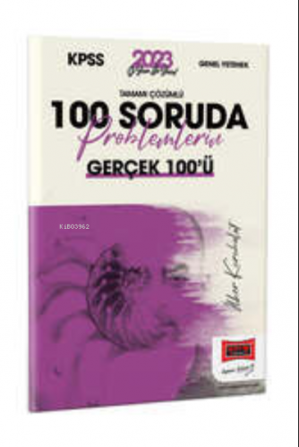 2023 KPSS 5Yüz Ekibi Maetmatik Tamamı Çözümlü 100 Soruda Problemlerin 