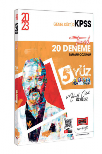 2023 KPSS 5Yüz Tarih Tamamı Çözümlü 20 Deneme | Mehmet Celal Özyıldız 