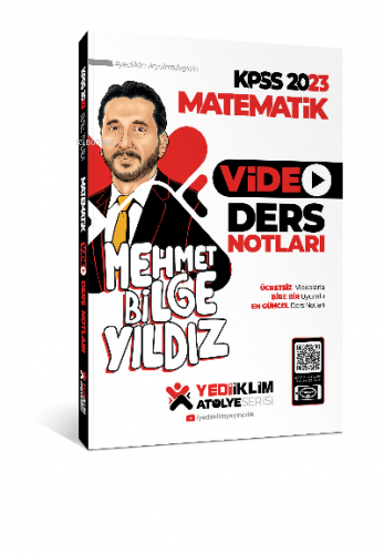 2023 KPSS Atölye Serisi Matematik Video Ders Notları | Mehmet Bilge Yı