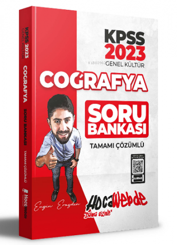 2023 KPSS Coğrafya Tamamı Çözümlü Soru Bankası | Engin Eraydın | HocaW