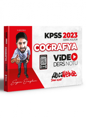 2023 KPSS Coğrafya Video Ders Notu | Engin Eraydın | HocaWebde