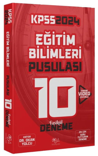 2023 KPSS Eğitim Bilimleri 10 Deneme Video Çözümlü | Okan Yolcu | CBA 