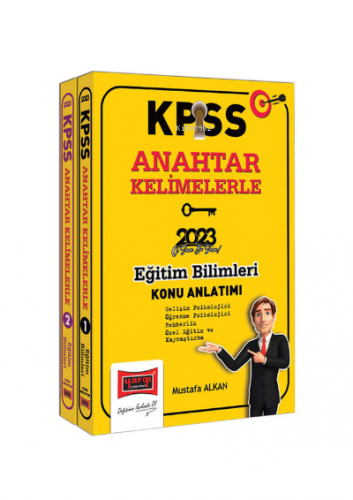 2023 KPSS Eğitim Bilimleri Anahtar Kelimelerle Konu Anlatımı (2 Cilt) 