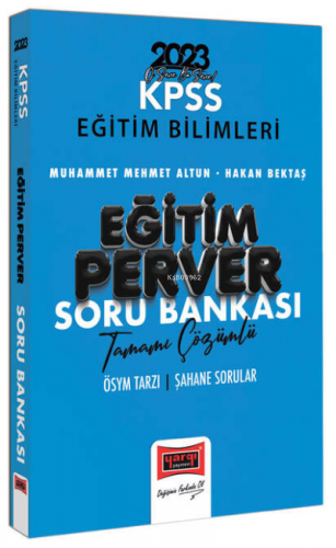 2023 KPSS Eğitim Bilimleri Eğitimperver Tamamı Çözümlü Soru Bankası | 