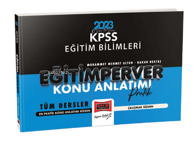 2023 KPSS Eğitim Bilimleri Eğitimperver Tüm Dersler Pratik Konu Anlatı