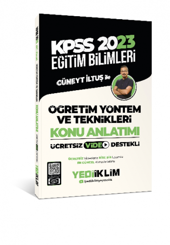 2023 KPSS Eğitim Bilimleri Öğretim Yöntem ve Teknikleri Video Destekli