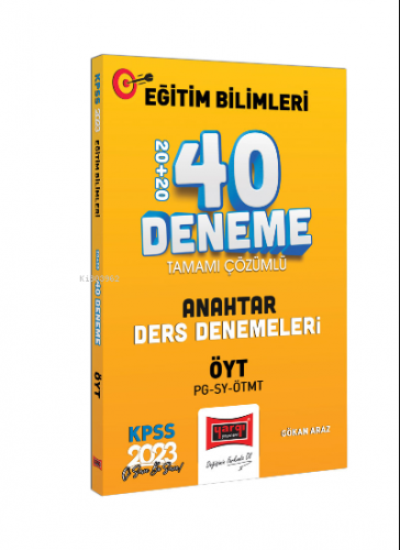 2023 KPSS Eğitim Bilimleri ÖYT ve Program Geliştirme - Sınıf Yönetimi 