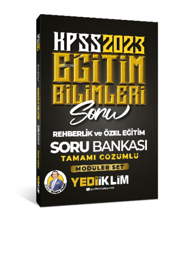 2023 KPSS Eğitim Bilimleri Rehberlik ve Özel Eğitim Tamamı Çözümlü Sor